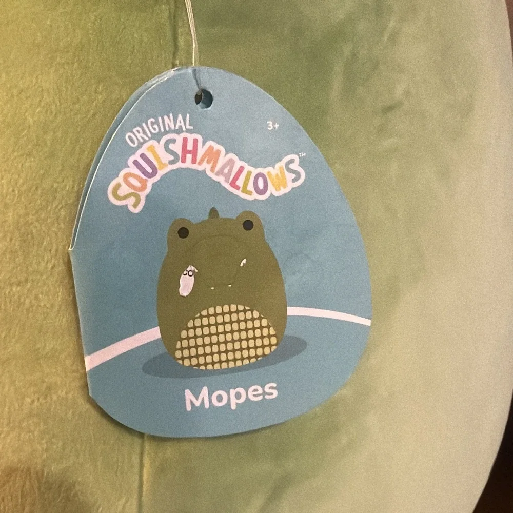 Squishmallows Mopes Green Alligator Crocodile 20